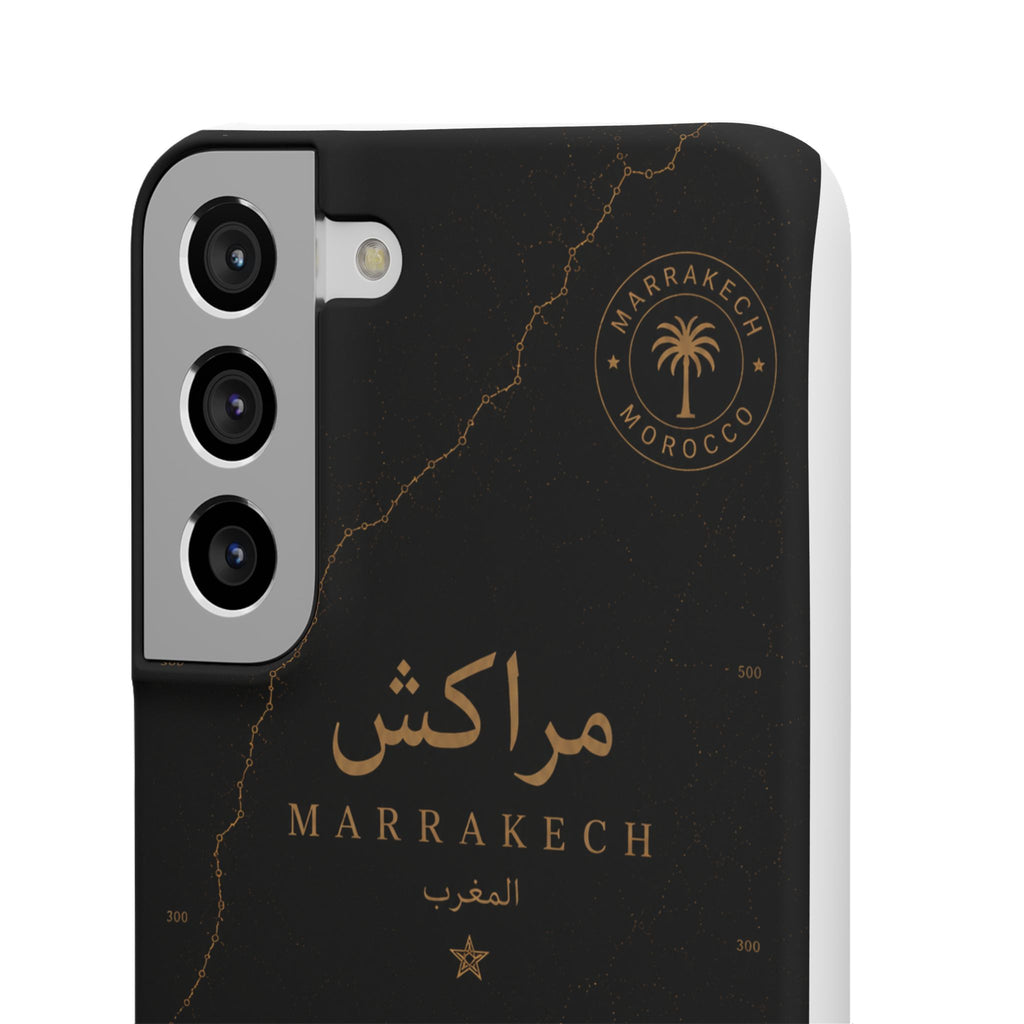 Coque Marrakech — Marbre Noir & Or | ATLAS