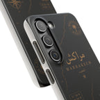 Coque Marrakech — Marbre Noir & Or | ATLAS