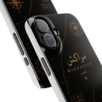 Coque Marrakech — Marbre Noir & Or | ATLAS