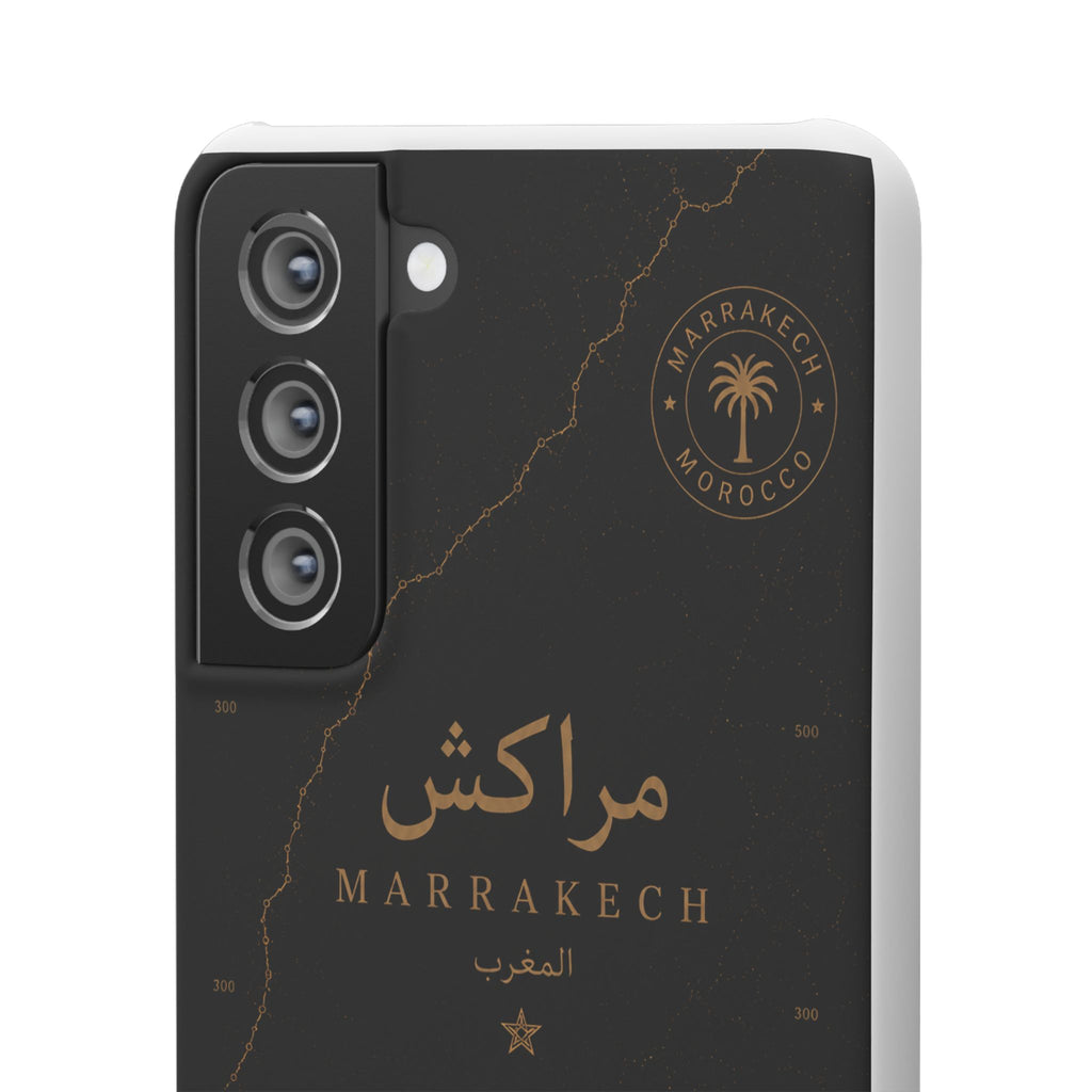 Coque Marrakech — Marbre Noir & Or | ATLAS
