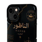Coque Nador — Marbre Noir & Or | ATLAS