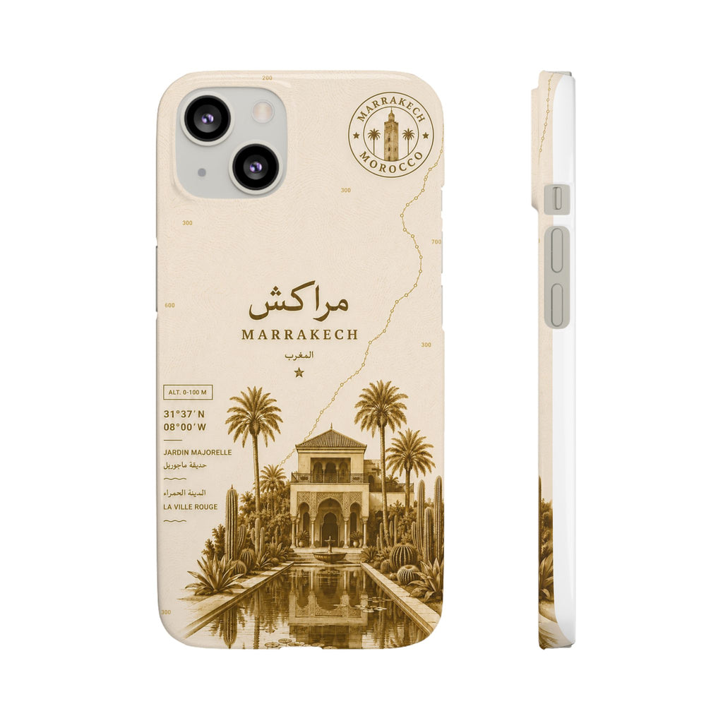 Coque Marrakech — Jardin Majorelle, Édition Sépia | ATLAS