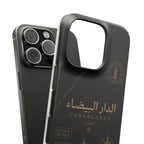 Coque Casablanca — Marbre Noir & Or | ATLAS