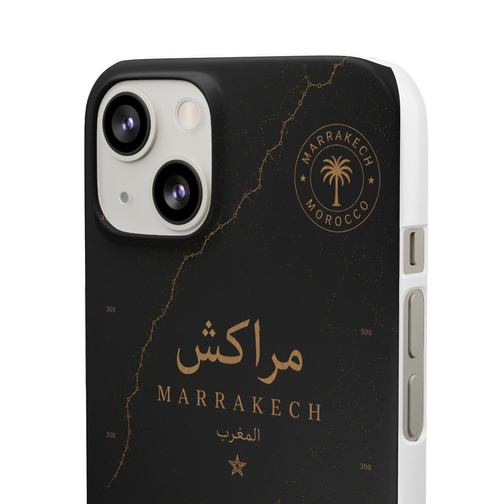 Coque Marrakech — Marbre Noir & Or | ATLAS