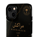 Coque Marrakech — Marbre Noir & Or | ATLAS