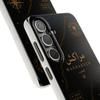 Coque Marrakech — Marbre Noir & Or | ATLAS