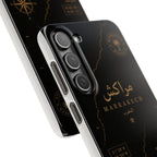 Coque Marrakech — Marbre Noir & Or | ATLAS