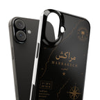 Coque Marrakech — Marbre Noir & Or | ATLAS