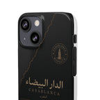 Coque Casablanca — Marbre Noir & Or | ATLAS