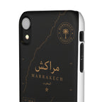 Coque Marrakech — Marbre Noir & Or | ATLAS