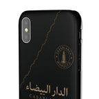 Coque Casablanca — Marbre Noir & Or | ATLAS