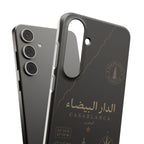 Coque Casablanca — Marbre Noir & Or | ATLAS