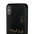 Coque Casablanca — Marbre Noir & Or | ATLAS