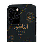 Coque Nador — Marbre Noir & Or | ATLAS