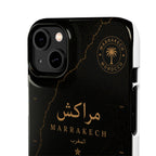 Coque Marrakech — Marbre Noir & Or | ATLAS