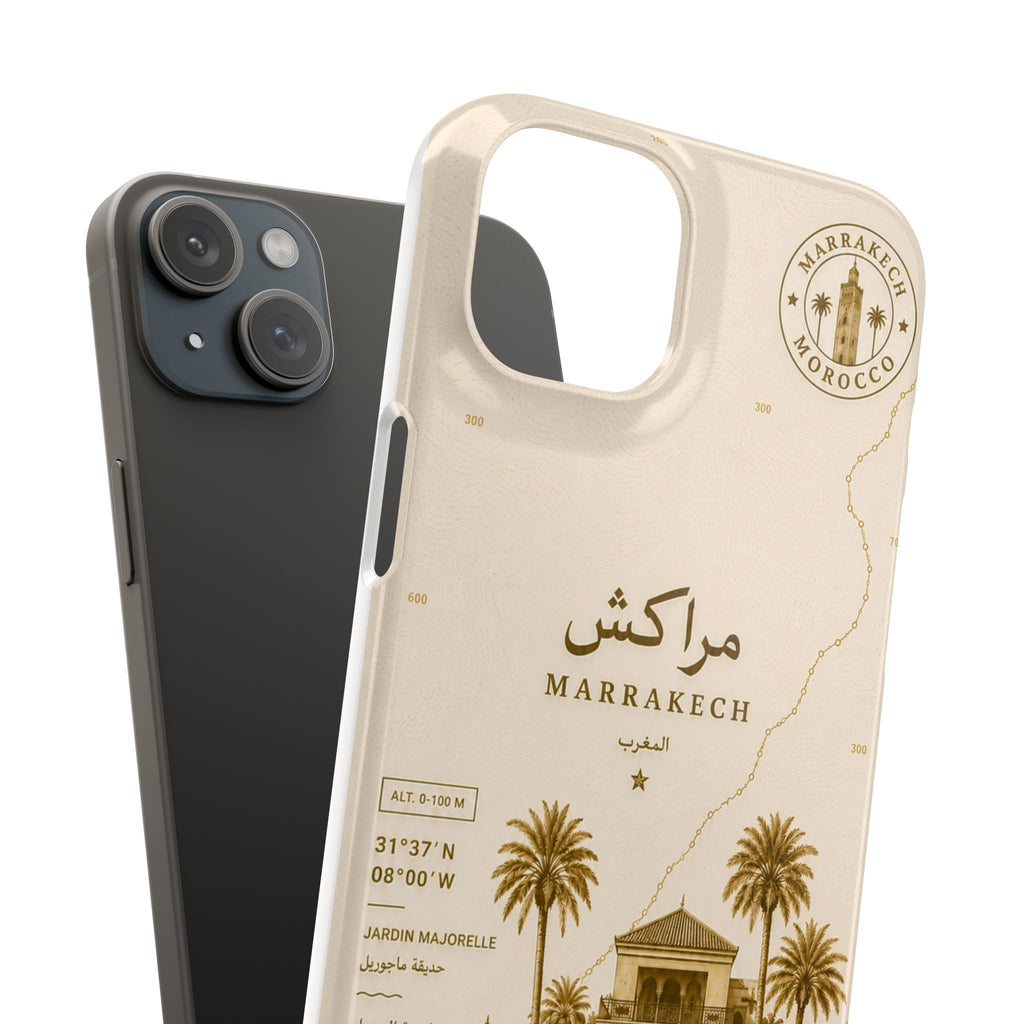 Coque Marrakech — Jardin Majorelle, Édition Sépia | ATLAS