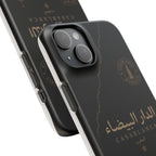 Coque Casablanca — Marbre Noir & Or | ATLAS