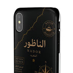 Coque Nador — Marbre Noir & Or | ATLAS