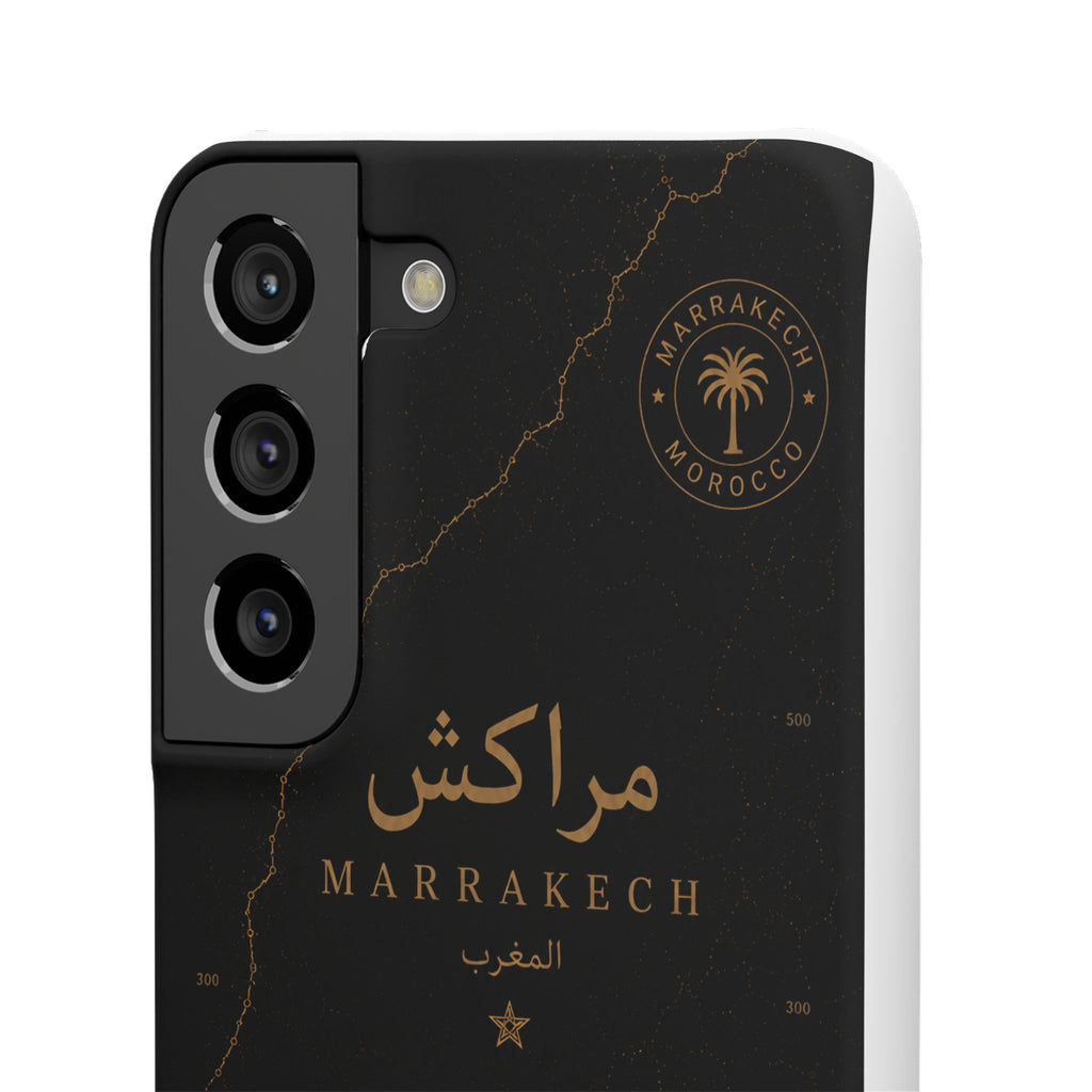Coque Marrakech — Marbre Noir & Or | ATLAS