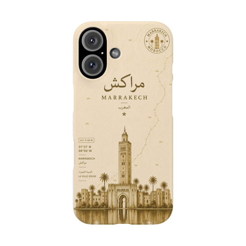 Coque Marrakech — La Ville Rouge, Édition Sépia | ATLAS