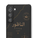 Coque Nador — Marbre Noir & Or | ATLAS
