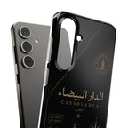 Coque Casablanca — Marbre Noir & Or | ATLAS