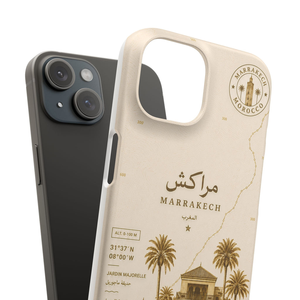 Coque Marrakech — Jardin Majorelle, Édition Sépia | ATLAS