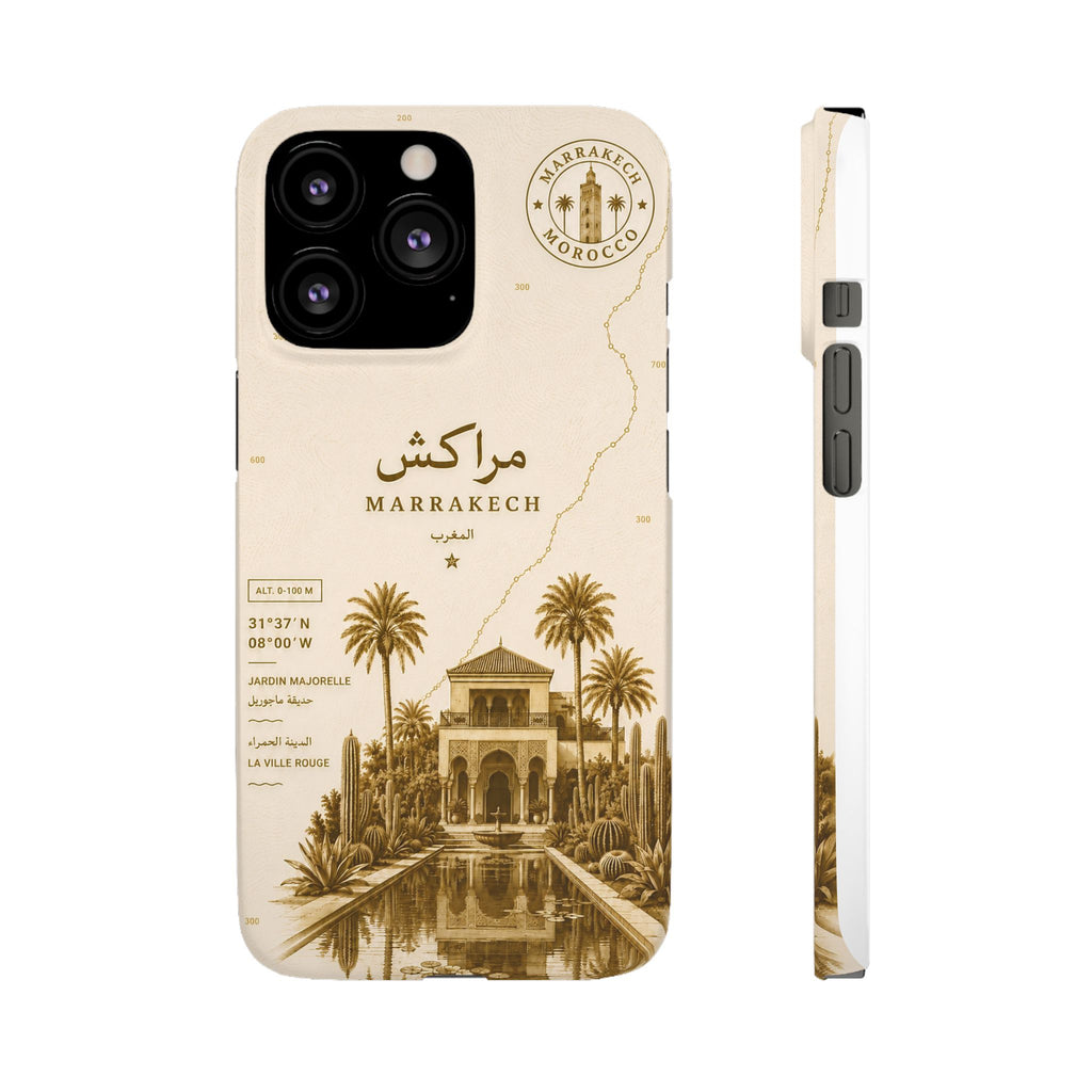 Coque Marrakech — Jardin Majorelle, Édition Sépia | ATLAS