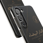 Coque Casablanca — Marbre Noir & Or | ATLAS