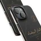 Coque Casablanca — Marbre Noir & Or | ATLAS