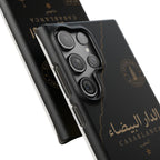 Coque Casablanca — Marbre Noir & Or | ATLAS