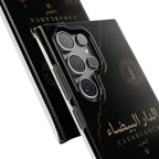 Coque Casablanca — Marbre Noir & Or | ATLAS