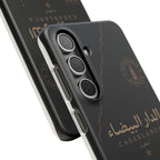 Coque Casablanca — Marbre Noir & Or | ATLAS