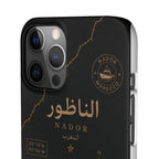 Coque Nador — Marbre Noir & Or | ATLAS