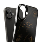 Coque Marrakech — Marbre Noir & Or | ATLAS