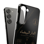 Coque Casablanca — Marbre Noir & Or | ATLAS