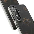 Coque Marrakech — Marbre Noir & Or | ATLAS