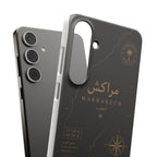Coque Marrakech — Marbre Noir & Or | ATLAS