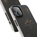 Coque Marrakech — Marbre Noir & Or | ATLAS