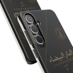 Coque Casablanca — Marbre Noir & Or | ATLAS