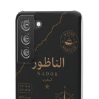 Coque Nador — Marbre Noir & Or | ATLAS