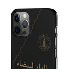 Coque Casablanca — Marbre Noir & Or | ATLAS