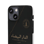 Coque Casablanca — Marbre Noir & Or | ATLAS