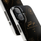 Coque Marrakech — Marbre Noir & Or | ATLAS