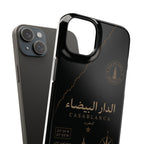 Coque Casablanca — Marbre Noir & Or | ATLAS