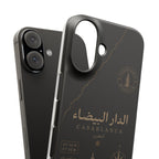 Coque Casablanca — Marbre Noir & Or | ATLAS