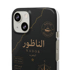 Coque Nador — Marbre Noir & Or | ATLAS