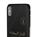 Coque Casablanca — Marbre Noir & Or | ATLAS