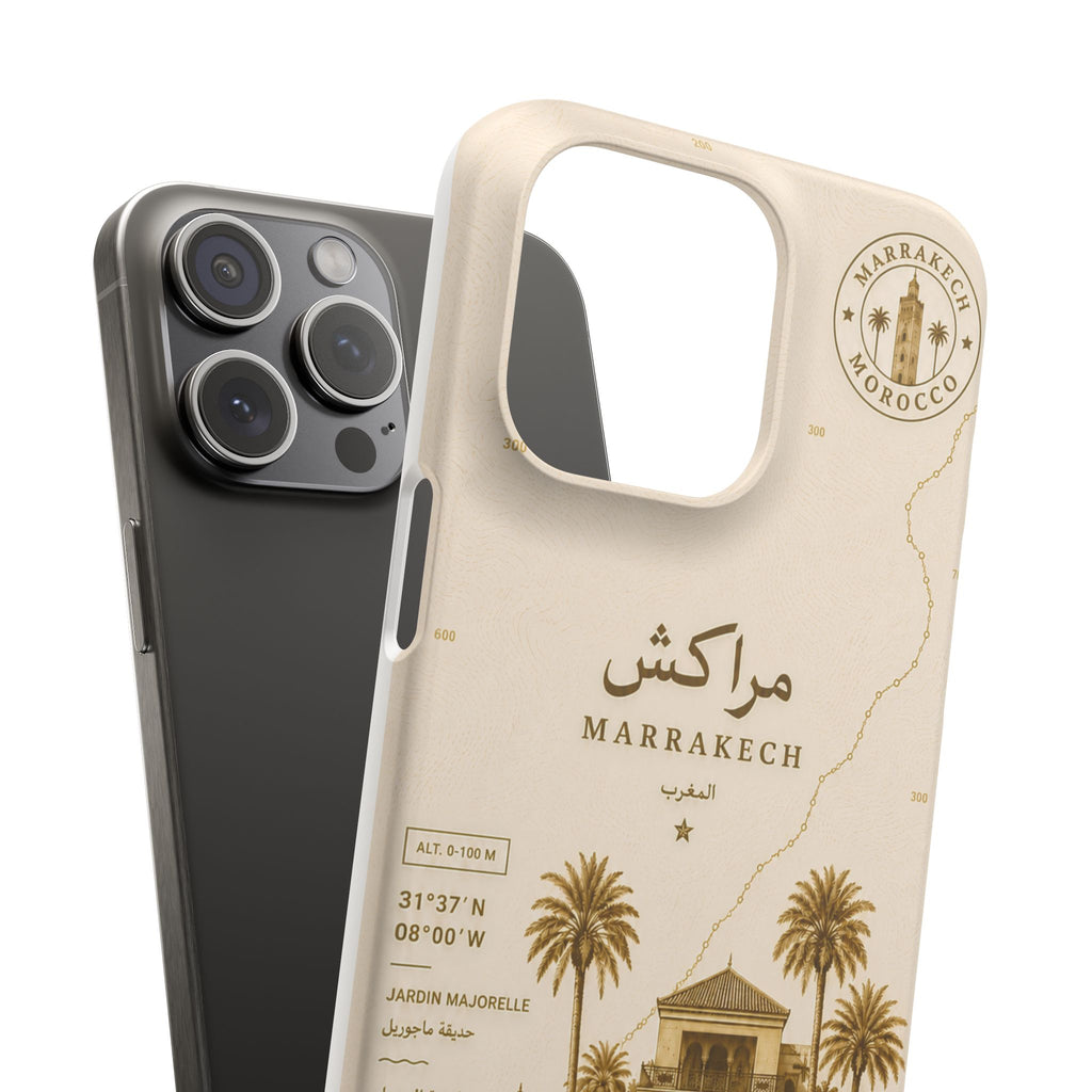 Coque Marrakech — Jardin Majorelle, Édition Sépia | ATLAS