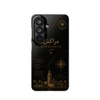 Coque Marrakech — Marbre Noir & Or | ATLAS